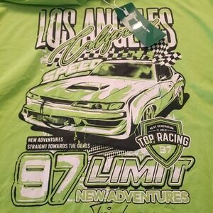 Vintage 90's T shirt SHEIN EZwear Graphic Print Racing New NWT Med/Large LA race